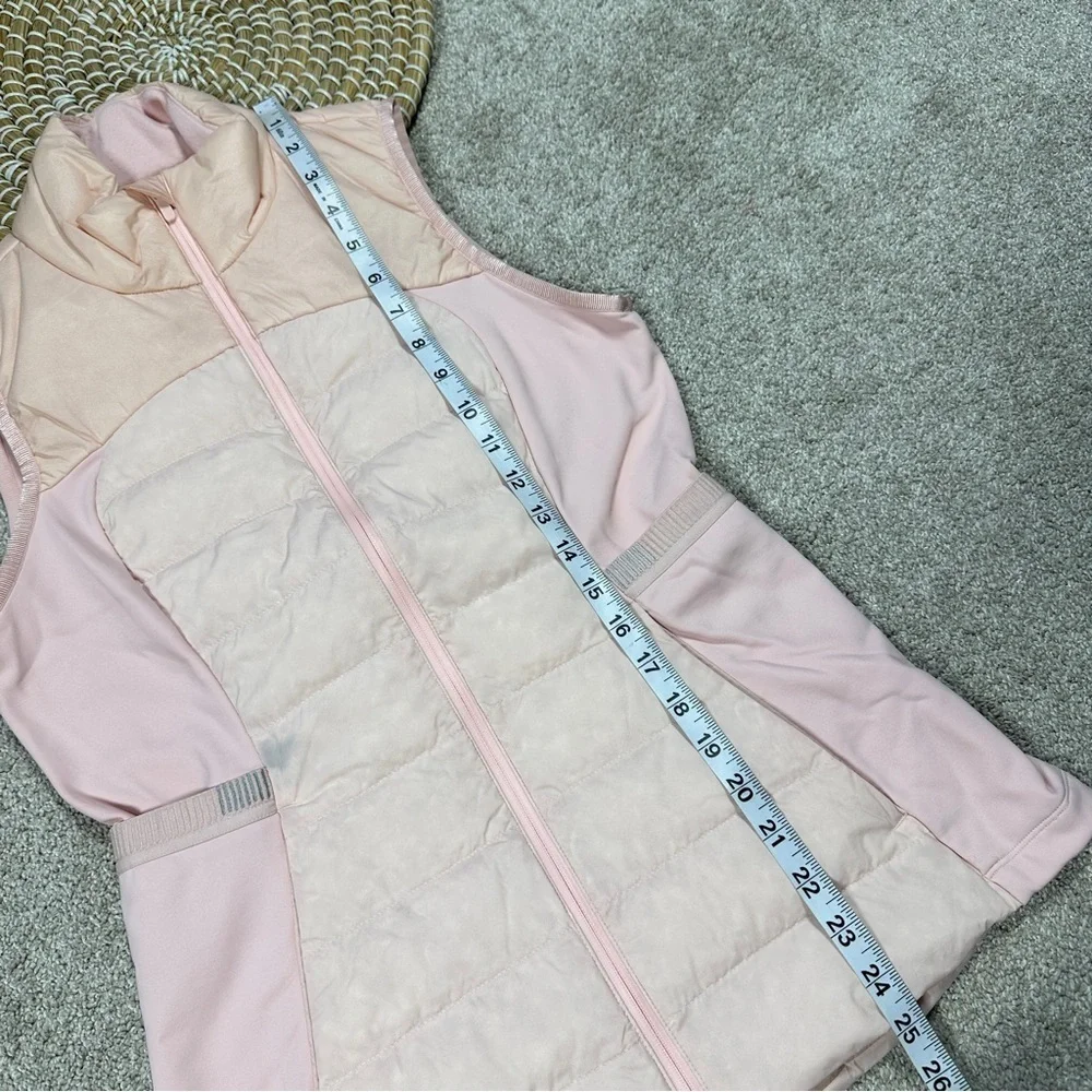 Lululemon Women’s Goose Down Feathers for It All Vest Full Zip in Pink Mist 6